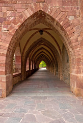 Obraz premium Passage of the monastery