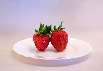 Dreamy strawberrie breakfast