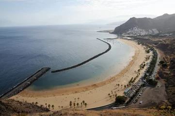 Tischdecke Playa de Las Teresitas, Canary Island Tenerife, Spain © philipus