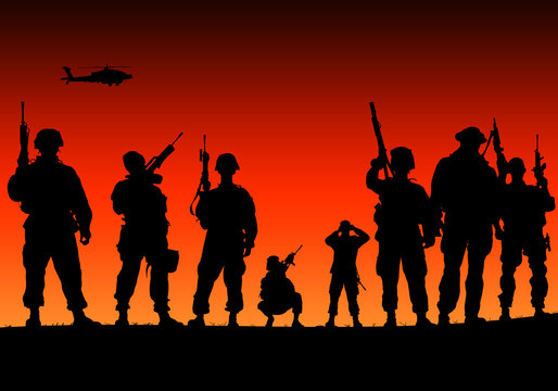 Soldaten im Einsatz