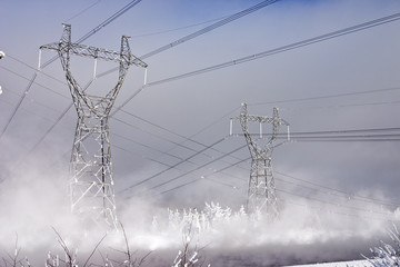 Powerful power station