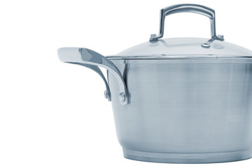steel saucepan