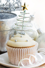 Christmas cupcake