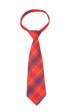 Red necktie