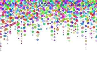 color abstract light spots on white