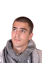 Fototapeta premium happy young casual man portrait