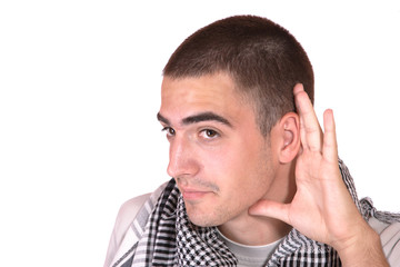 Obraz premium happy young casual man portrait