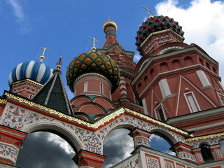 Fototapeta na wymiar Moscow temple