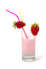 Berry yoghurt.