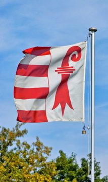 Flag of swiss Kanton Jura