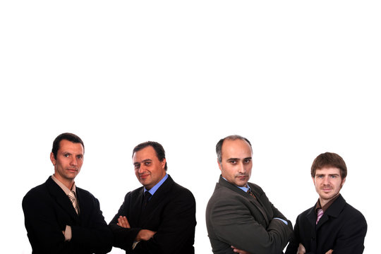 happy sucessfull businessteam