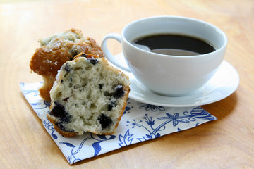 Blueberry Muffin & Coffee