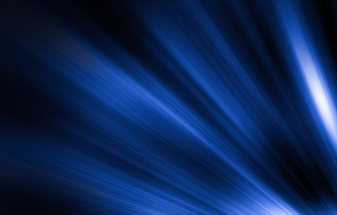 Fototapeta premium Blue Rays Of Light