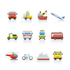 Icon Set - Transport