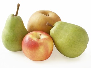 apples and green pears
