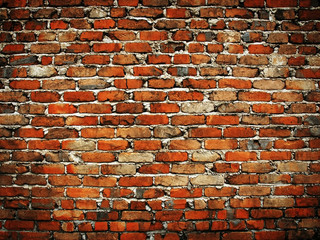 old brick wall background