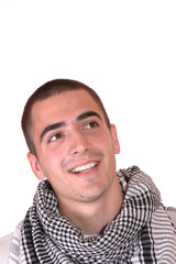 Obraz premium happy young casual man portrait