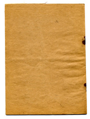 sheet of the old dirty paper