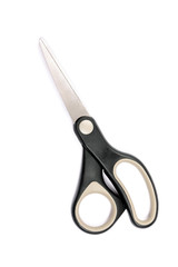 Scissors isolated on white background, scissor steel object, sharp to cut