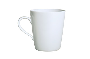 white tea cup (isolated on white)