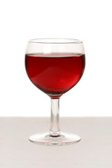 glass of red wine