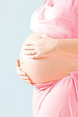 Pregnant belly