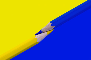 Two pencil