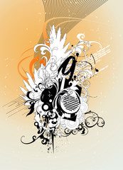 Obraz premium Music Vector