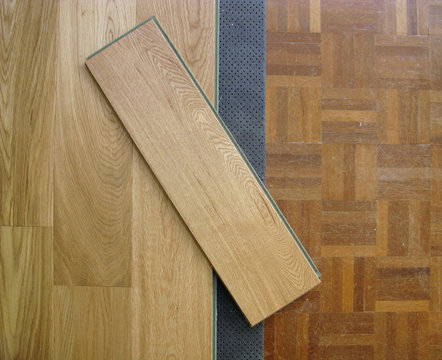 Pose de parquet