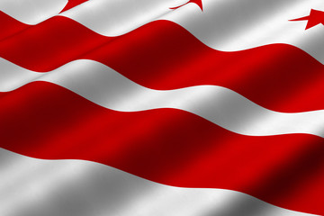 District of Colombia Flag