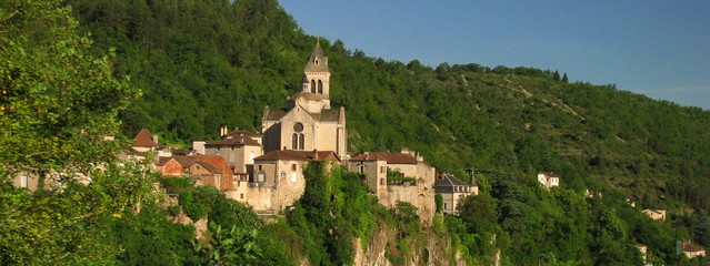 Fototapeta na wymiar Lot Valley, Perigord, Quercy, Midi-Pyrenees