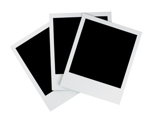 stack of three polaroid photos