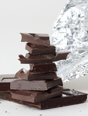 chocolat, patissier, noir,