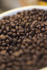Kaffeebohnen geröstet