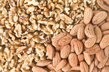 nuts and almonds