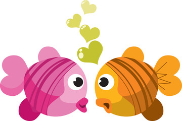 Fish in love