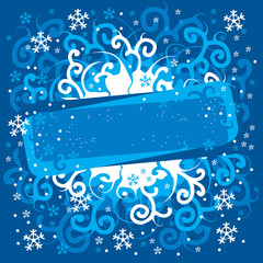 Christmass scroll Background. Vector.