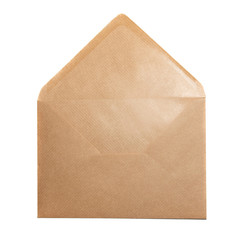 Open paper envelope