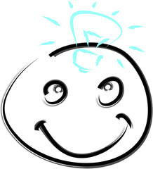 Glücklich Gesicht - 	Idee