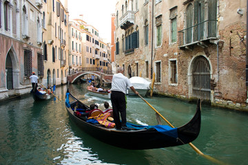 Obraz na płótnie Canvas Gondola korku