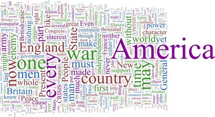 Word Cloud - Paine's American Crisis