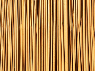 Fence from a bamboo. A background, the invoice.