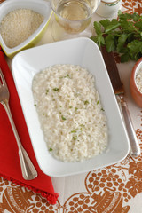 Risotto al prezzemolo - Primi piatti del Trentino Alto Adige
