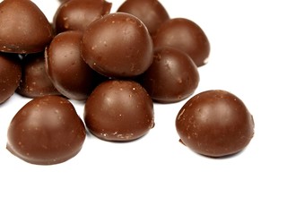 Obraz na płótnie Canvas tasty chocolate bonbons