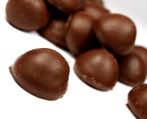 Obraz na płótnie Canvas tasty chocolate bonbons