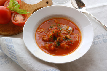 Zuppa di pesce - Primi piatti del Veneto