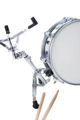 Silver isolated on a white background