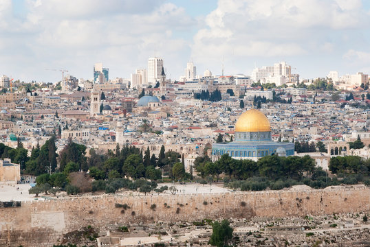 The Dome of the rock in Jerusalem