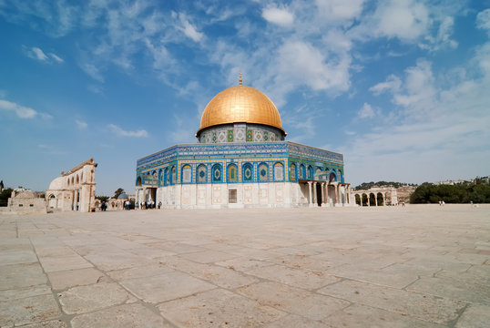 The Dome of the rock in Jerusalem