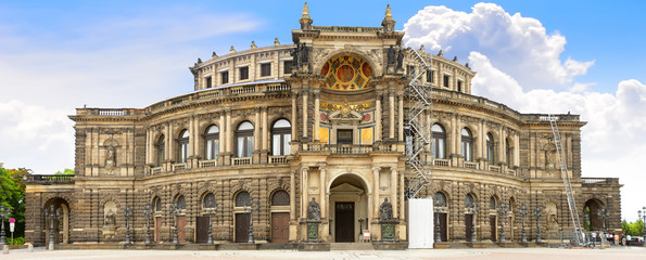 The Semperoper -the Opera House, Dresden,Germany